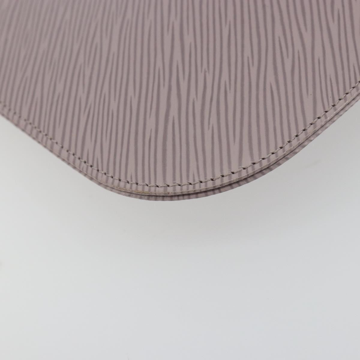 Louis Vuitton Demi Lune Pochette Epi Leather Purple Leather Clutche & Pouche Bag (Pre-Owned)