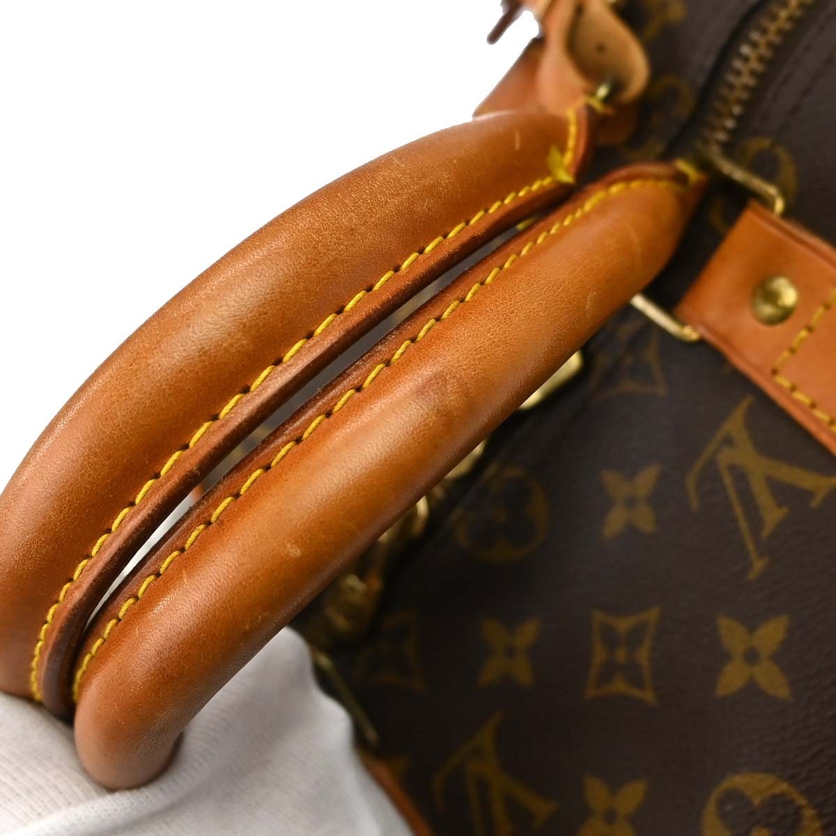 Louis Vuitton Keepall Monogram Canvas Brown Canvas Travel Bag Bag (Pre-Owned)