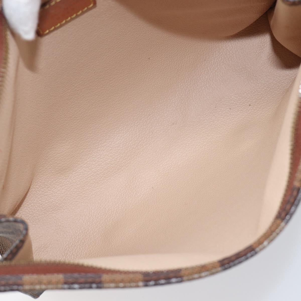 Louis Vuitton Toiletry Pouch Damier Brown Canvas Clutche & Pouche Bag (Pre-Owned)