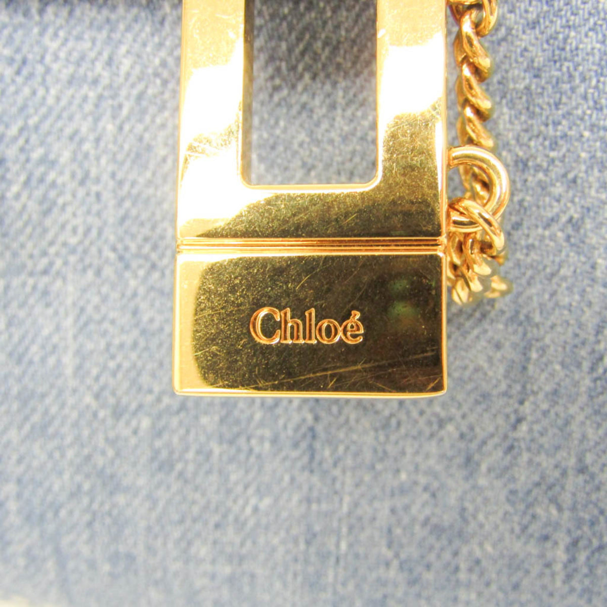 Chloe Drew Leather Multicolour Leather Backpack Bag (Pre-Owned)