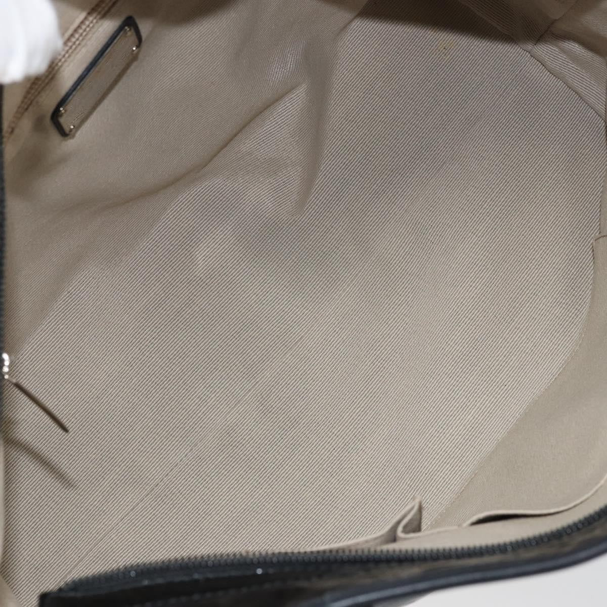 Salvatore Ferragamo Gancini Tote Patent Leather Black Patent_Leather Tote Bag Bag (Pre-Owned)