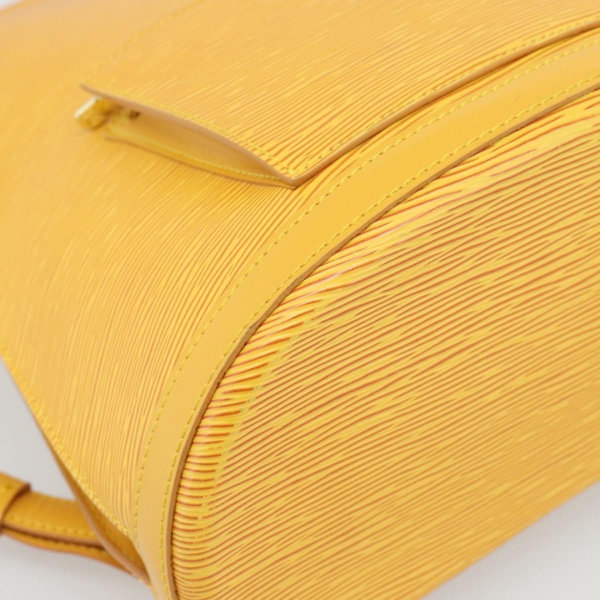 Louis Vuitton Gobelins Epi Leather Yellow Leather Backpack Bag (Pre-Owned)