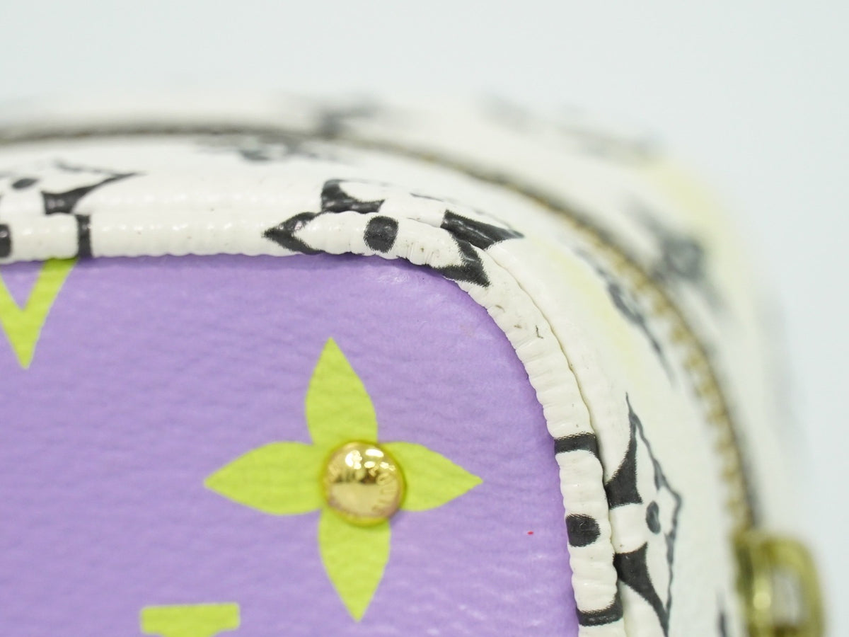 Louis Vuitton Cube Coin Purse Limited Edition Colored Monogram Giant Multicolour Canvas Clutche & Pouche Bag (Pre-Owned)