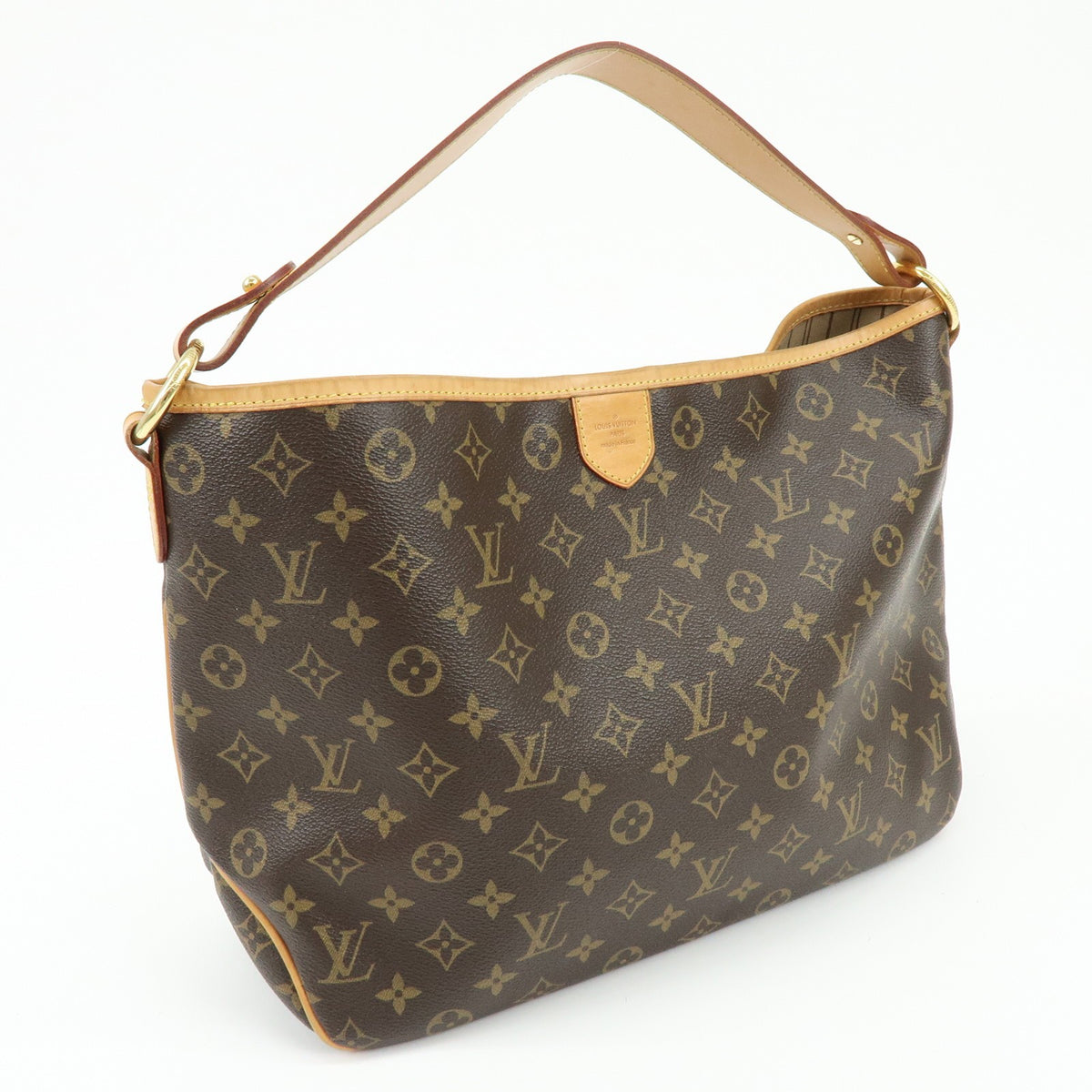 Louis Vuitton Delightful Monogram Canvas Brown Canvas Handbag (Pre-Owned)