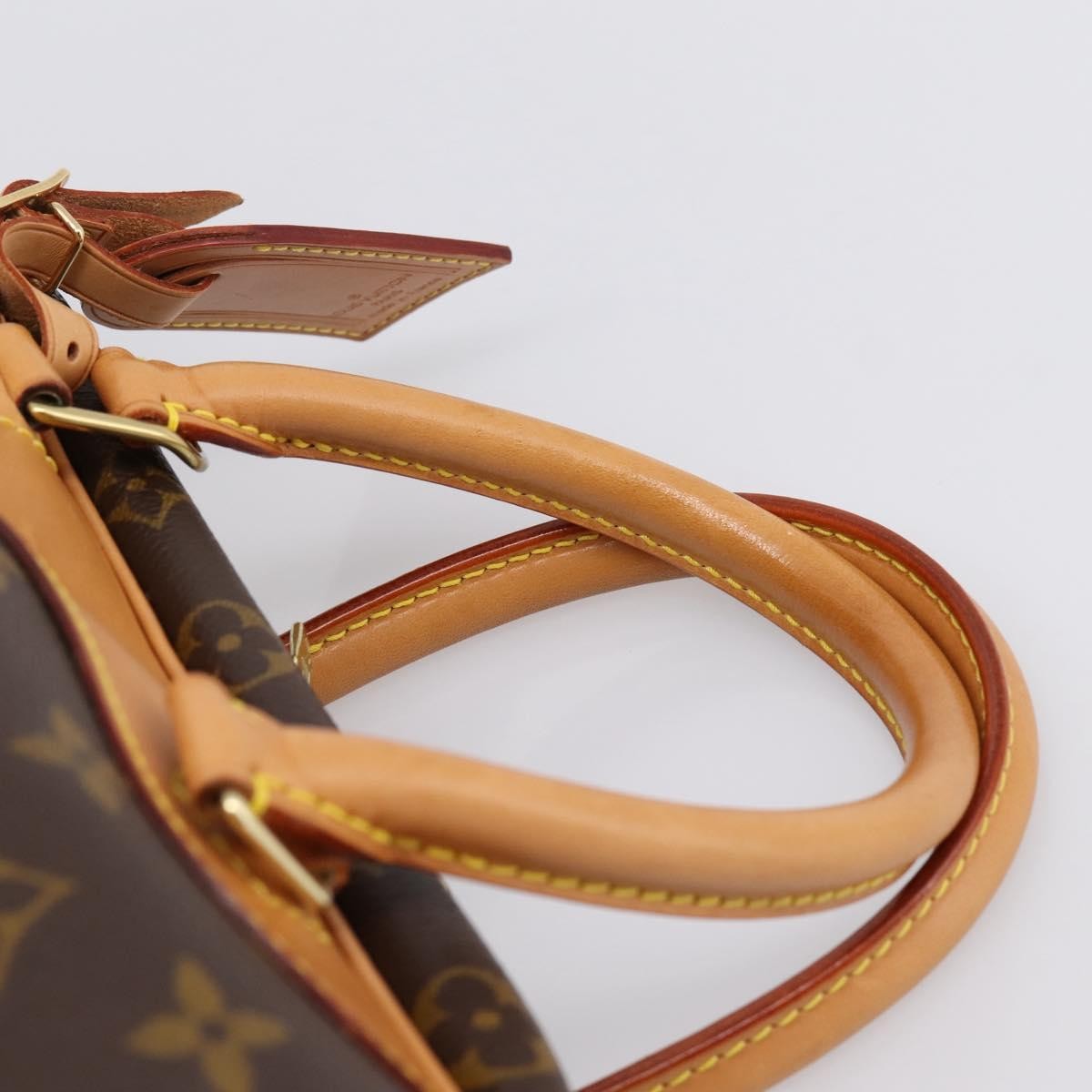 Louis Vuitton Deauville Monogram Canvas Brown Canvas Handbag (Pre-Owned)