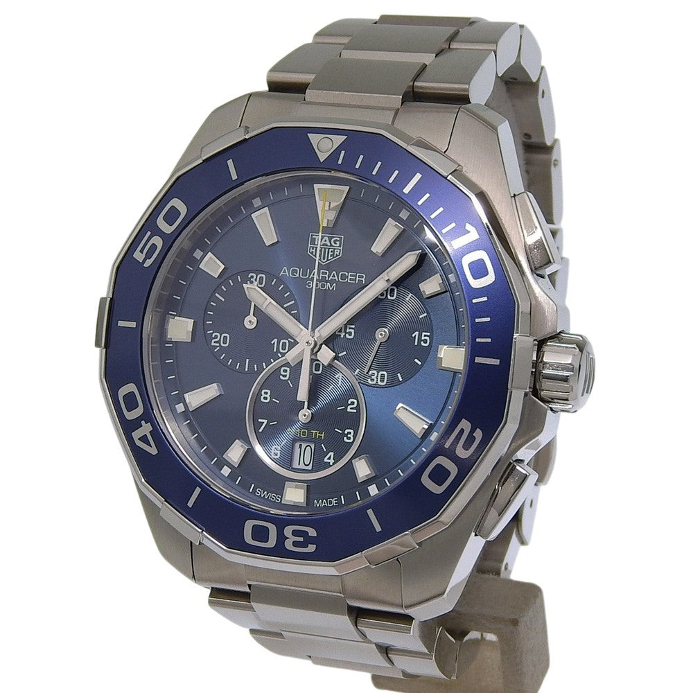 Tag Heuer Aquaracer 300M Chronograph Quartz Stainless Steel Watch (Pre-Owned)