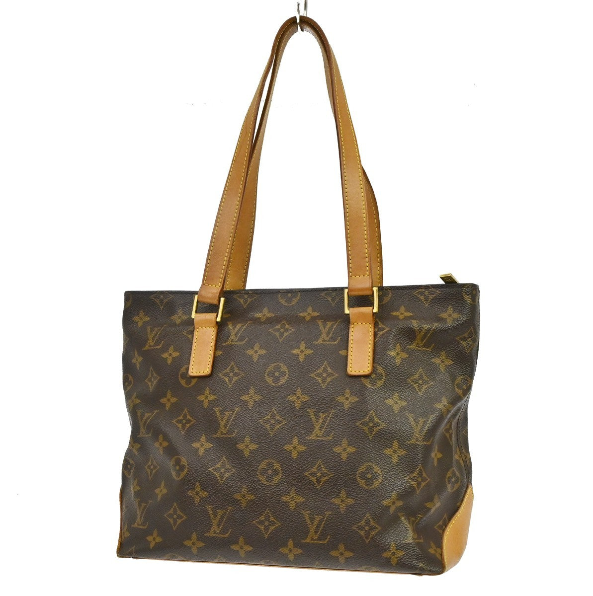 Louis Vuitton Cabas Piano Monogram Canvas Brown Canvas Tote Bag Bag (Pre-Owned)