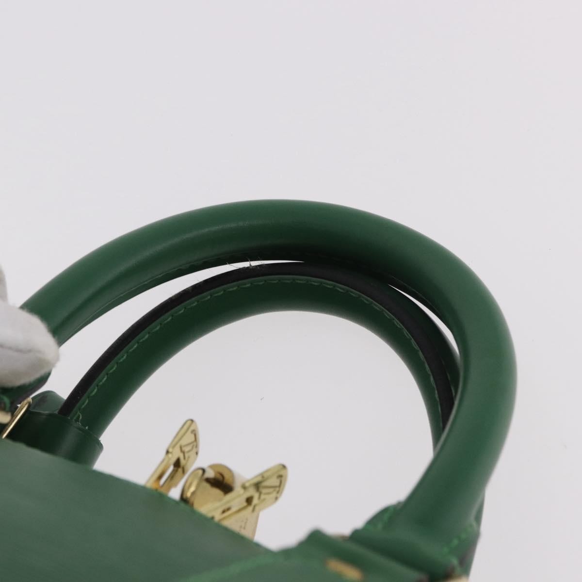 Louis Vuitton Keepall Epi Leather Green Leather Travel Bag Bag (Pre-Owned)