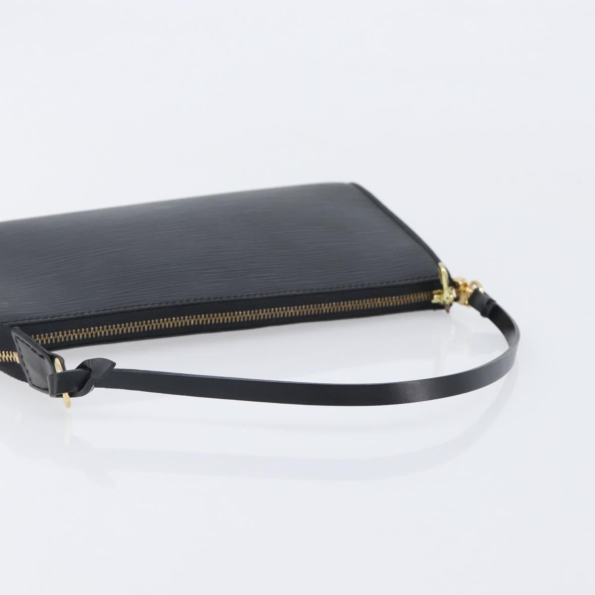 Louis Vuitton Pochette Accessoires Epi Leather Black Leather Clutche & Pouche Bag (Pre-Owned)