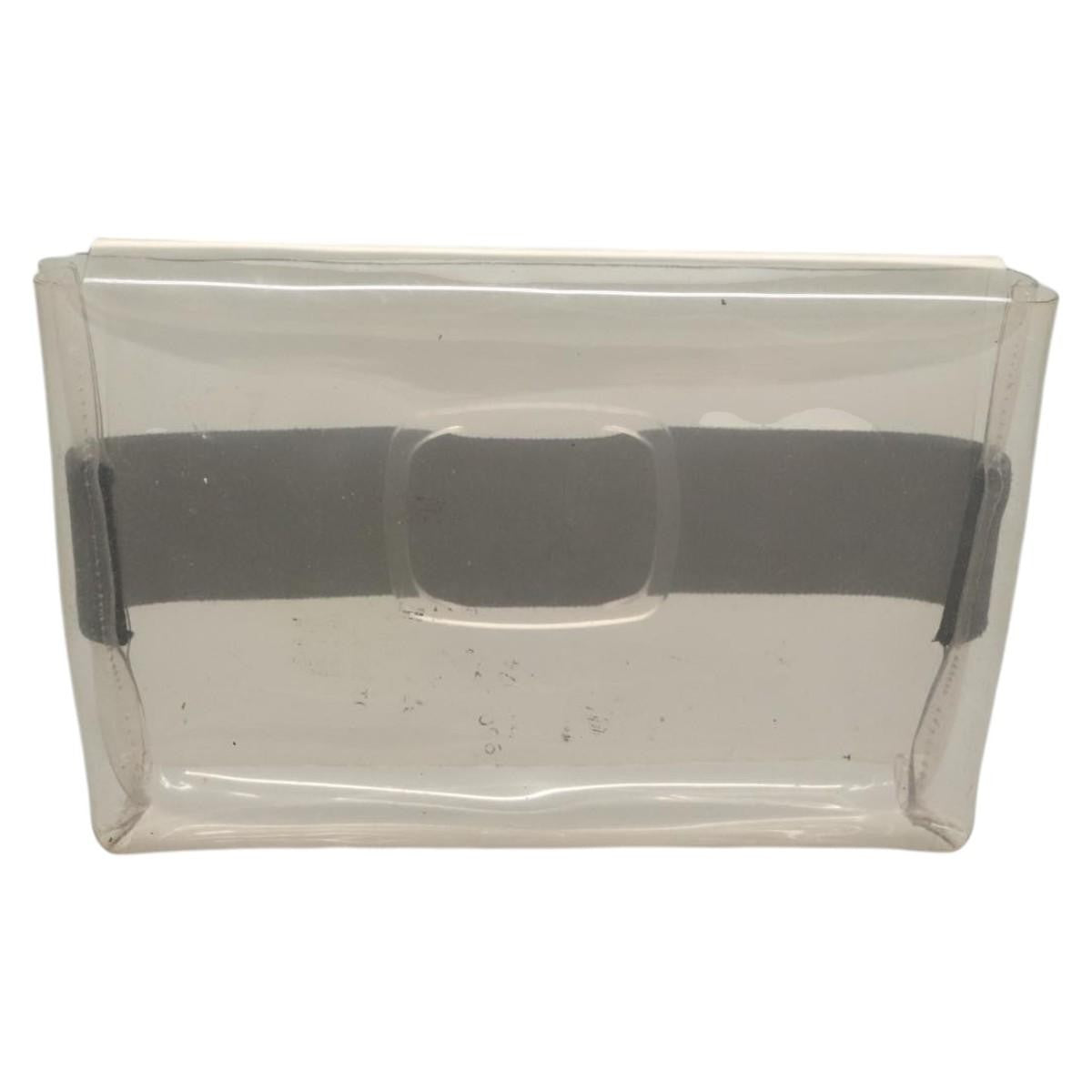 Salvatore Ferragamo Vala Vinyl Clear Plastic Shoulder Bag Bag (Pre-Owned)