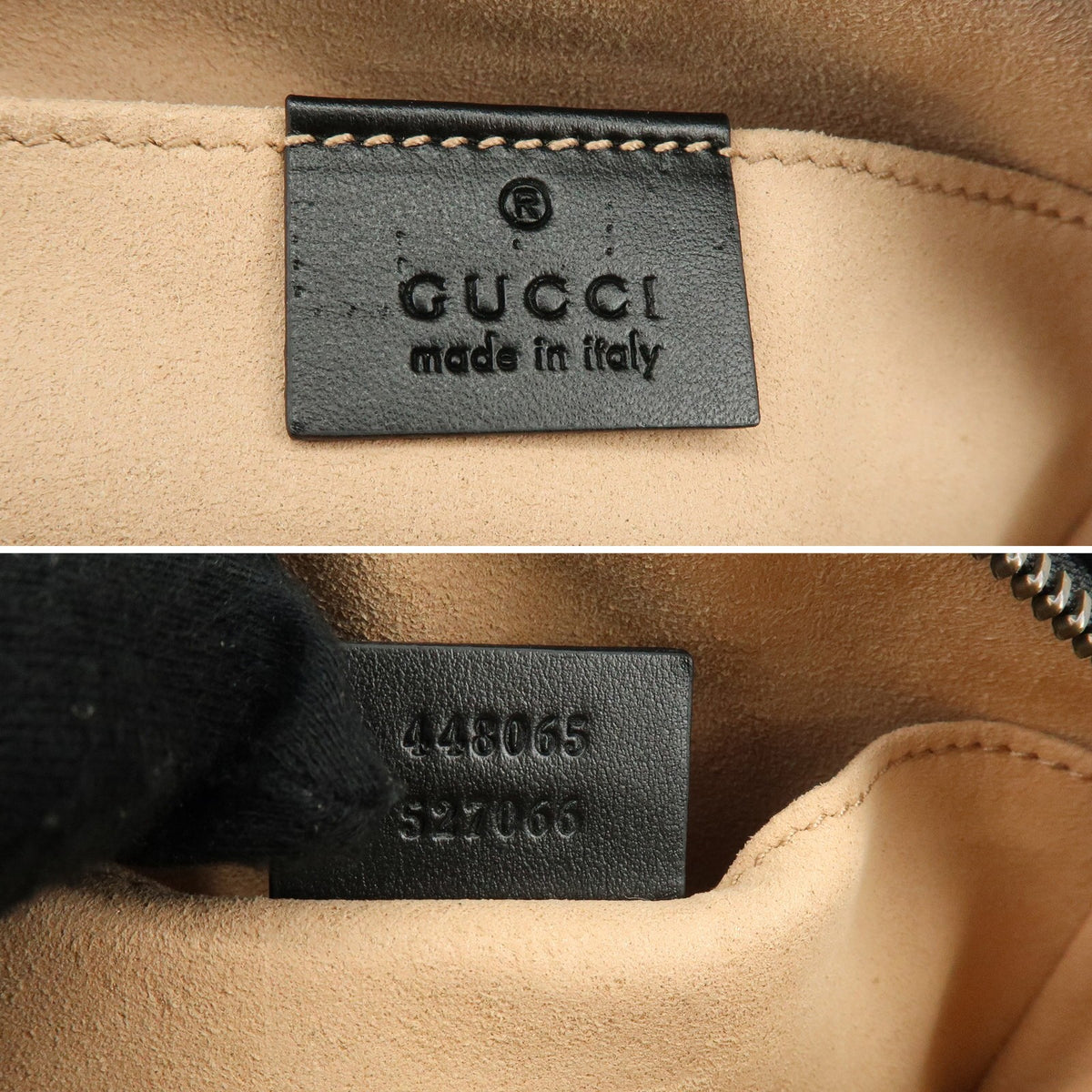 Gucci Gg Marmont Matelasse Leather Black Leather Shoulder Bag Bag (Pre-Owned)