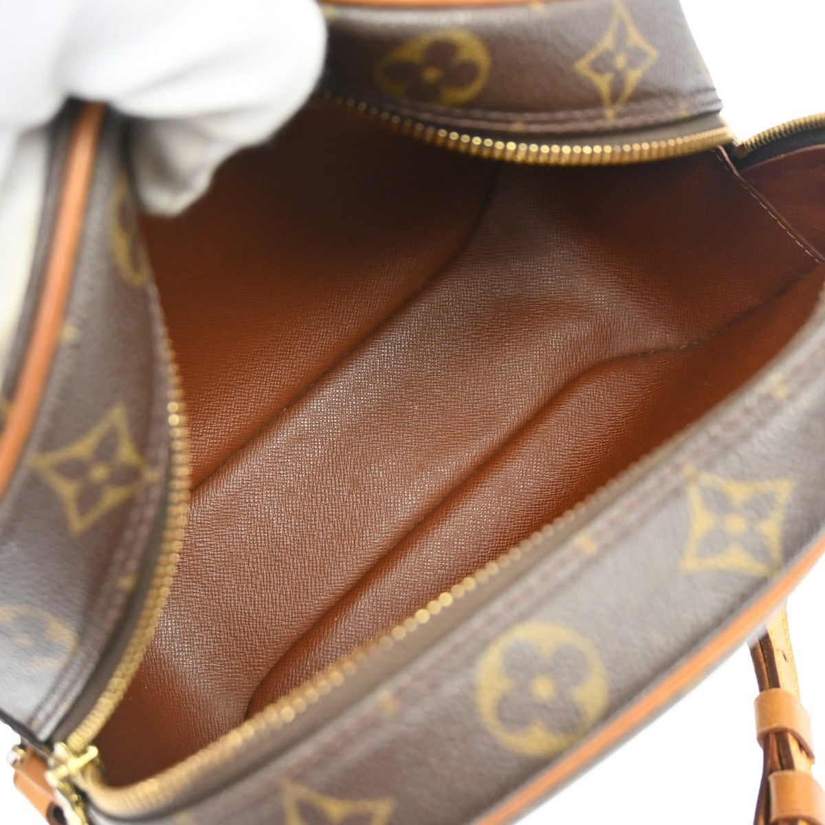 Louis Vuitton Blois Monogram Canvas Brown Canvas Shoulder Bag Bag (Pre-Owned)
