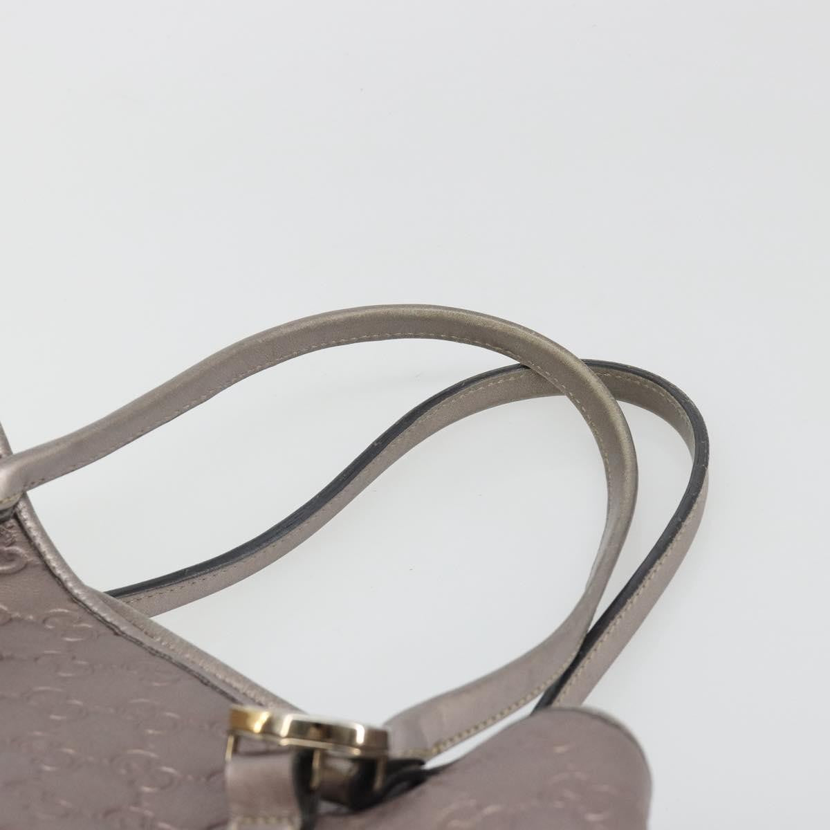 Gucci Twins Tote Guccissima Leather Pink Canvas Tote Bag Bag (Pre-Owned)