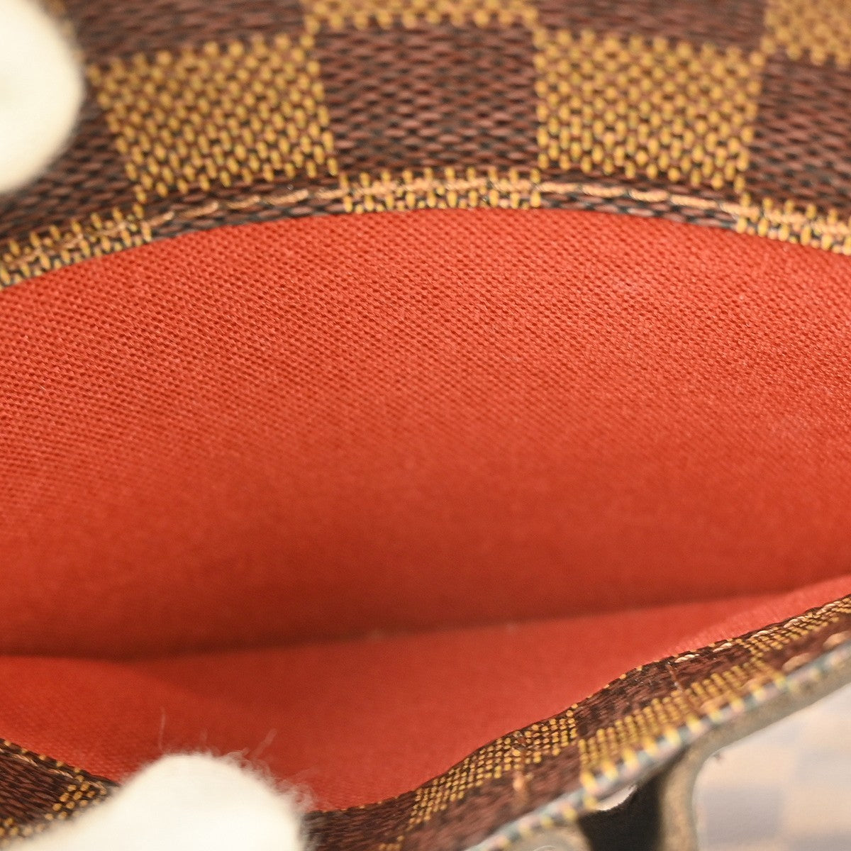 Louis Vuitton Portobello Messenger Damier Ebene Brown Canvas Shoulder Bag Bag (Pre-Owned)
