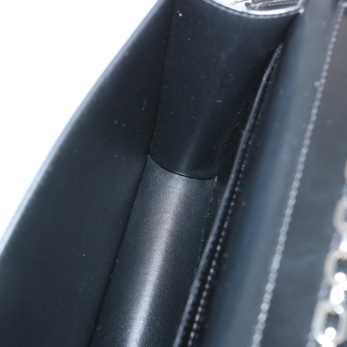 Givenchy 4G Shoulder Bag Leather Black Leather Shoulder Bag Bag (Pre-Owned)