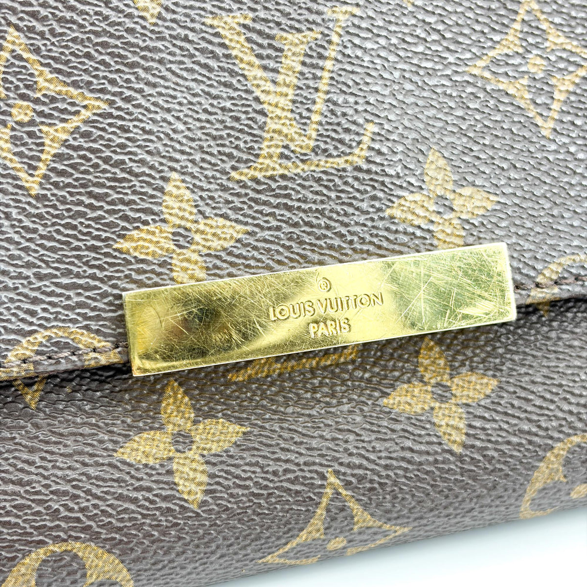 Louis Vuitton Favorite Monogram Canvas Brown Canvas Handbag (Pre-Owned)