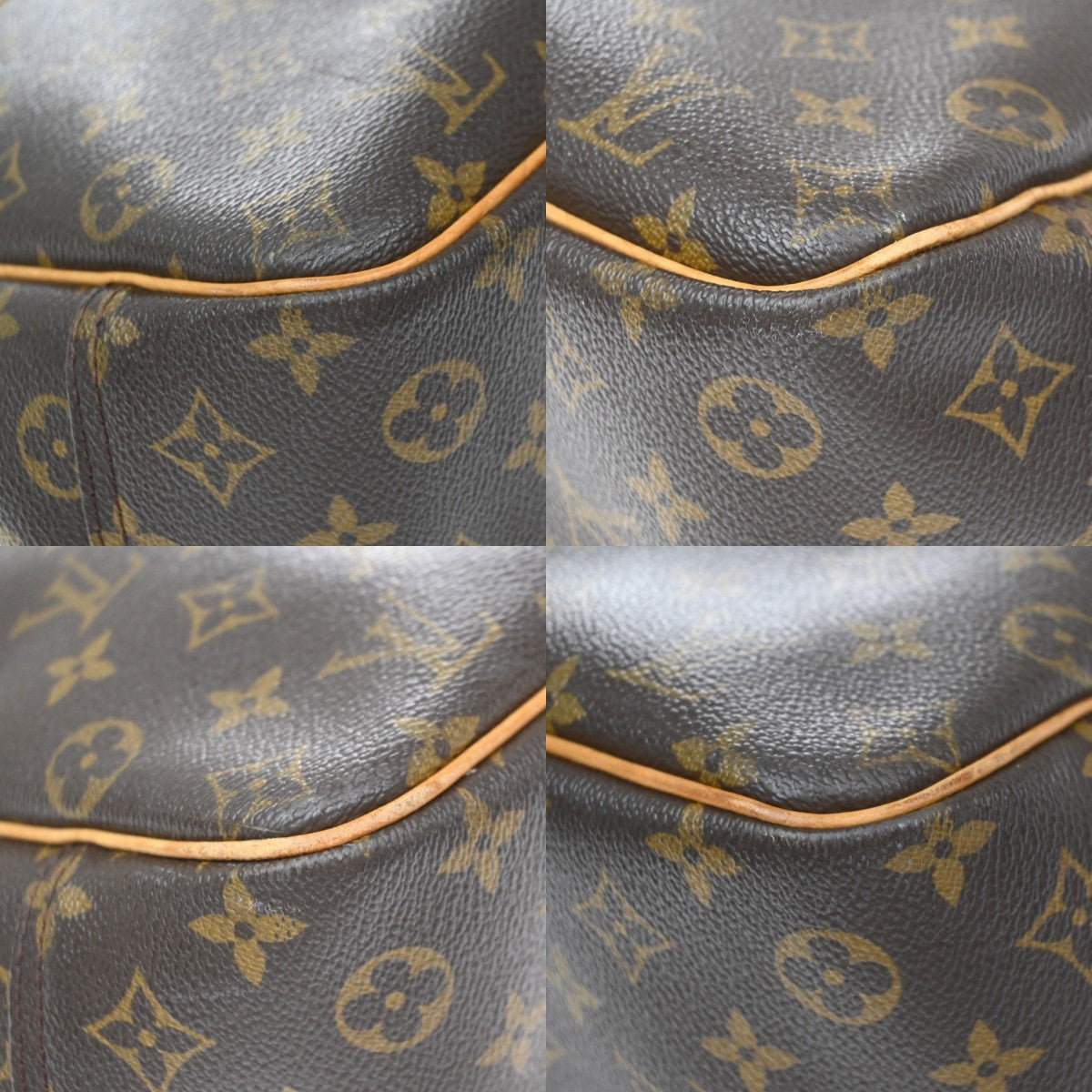 Louis Vuitton Trouville Monogram Canvas Brown Canvas Handbag (Pre-Owned)