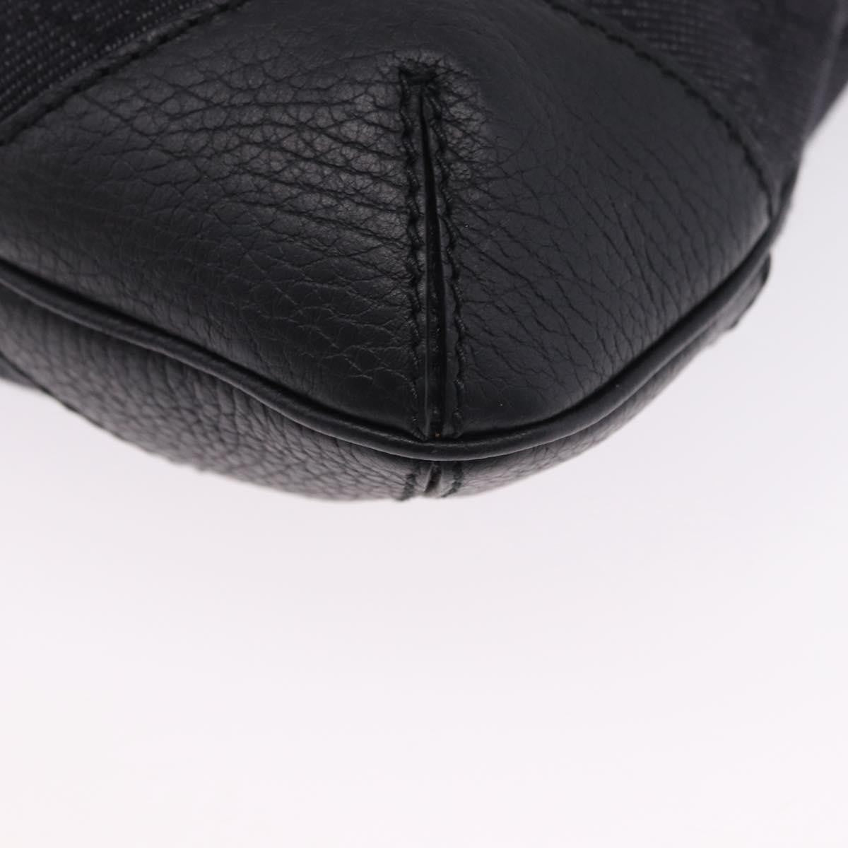 Gucci Original Messenger Gg Canvas And Leather Black Canvas Shoulder Bag Bag (Pre-Owned)
