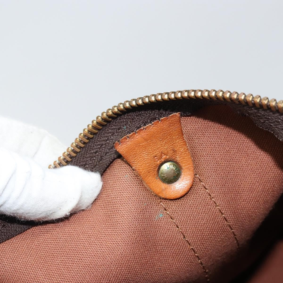Louis Vuitton Keepall Monogram Canvas Brown Canvas Travel Bag Bag (Pre-Owned)
