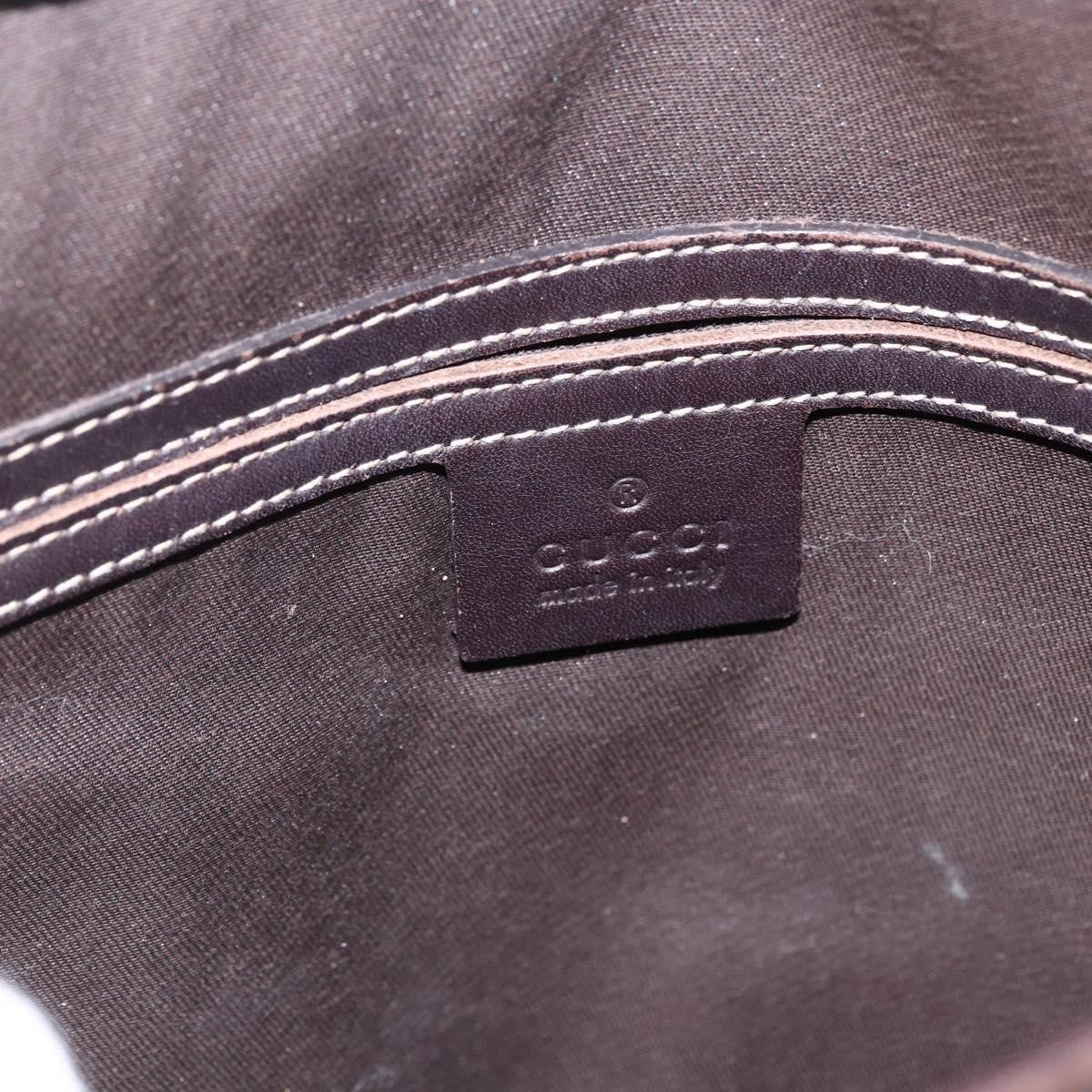 Gucci Flap Messenger Gg Coated Canvas Beige Canvas Shoulder Bag Bag (Pre-Owned)