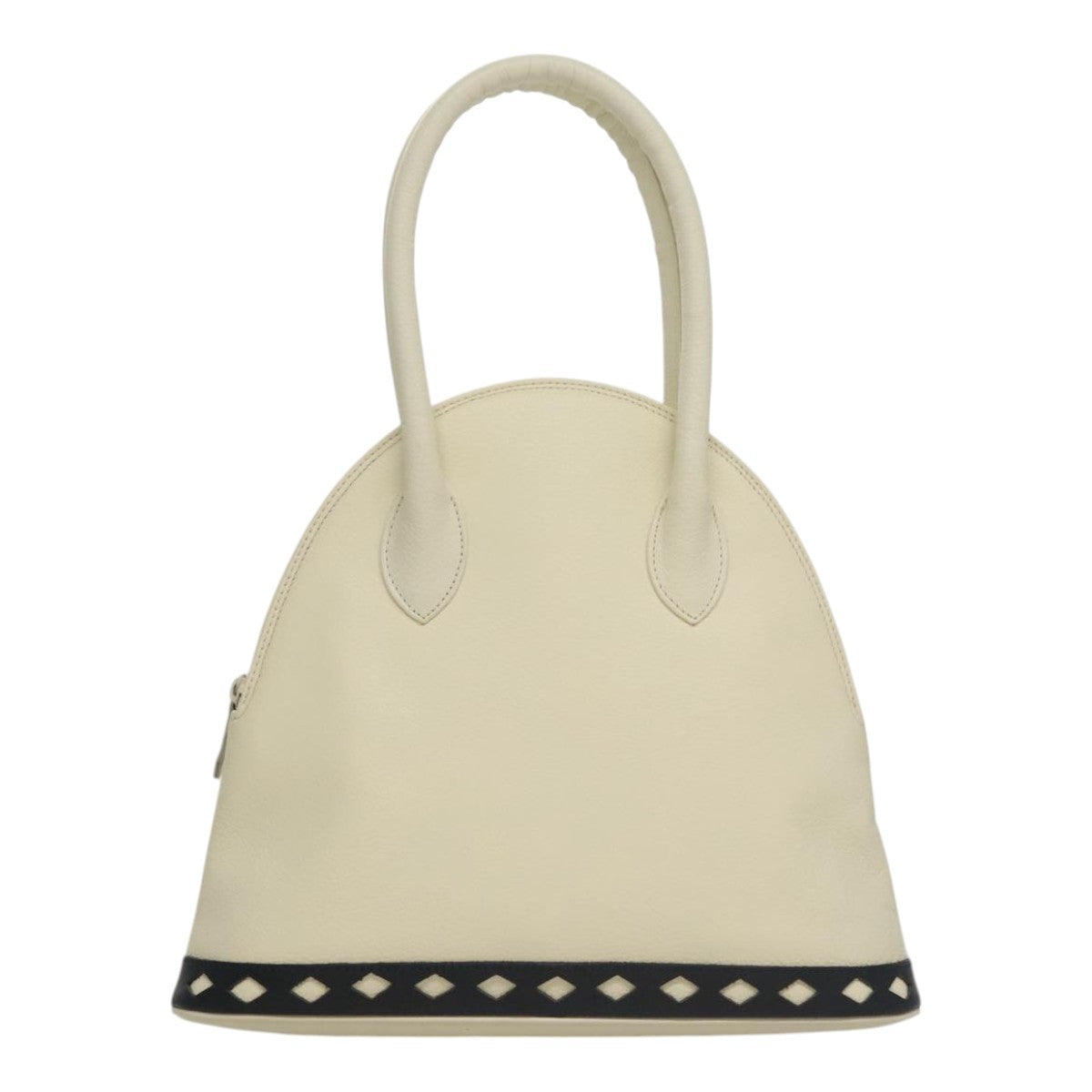 Saint Laurent Vintage Leather White Leather Handbag (Pre-Owned)