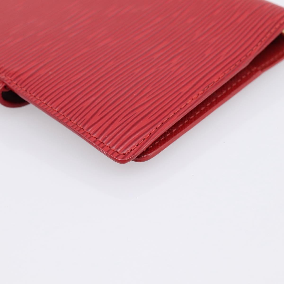 Louis Vuitton Agenda Cover Epi Red Leather Clutche & Pouche Bag (Pre-Owned)