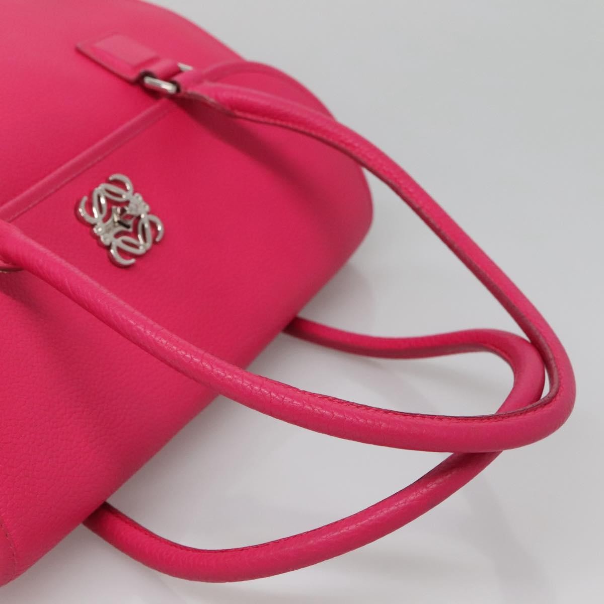 Loewe Alamo Leather Pink Leather Handbag (Pre-Owned)