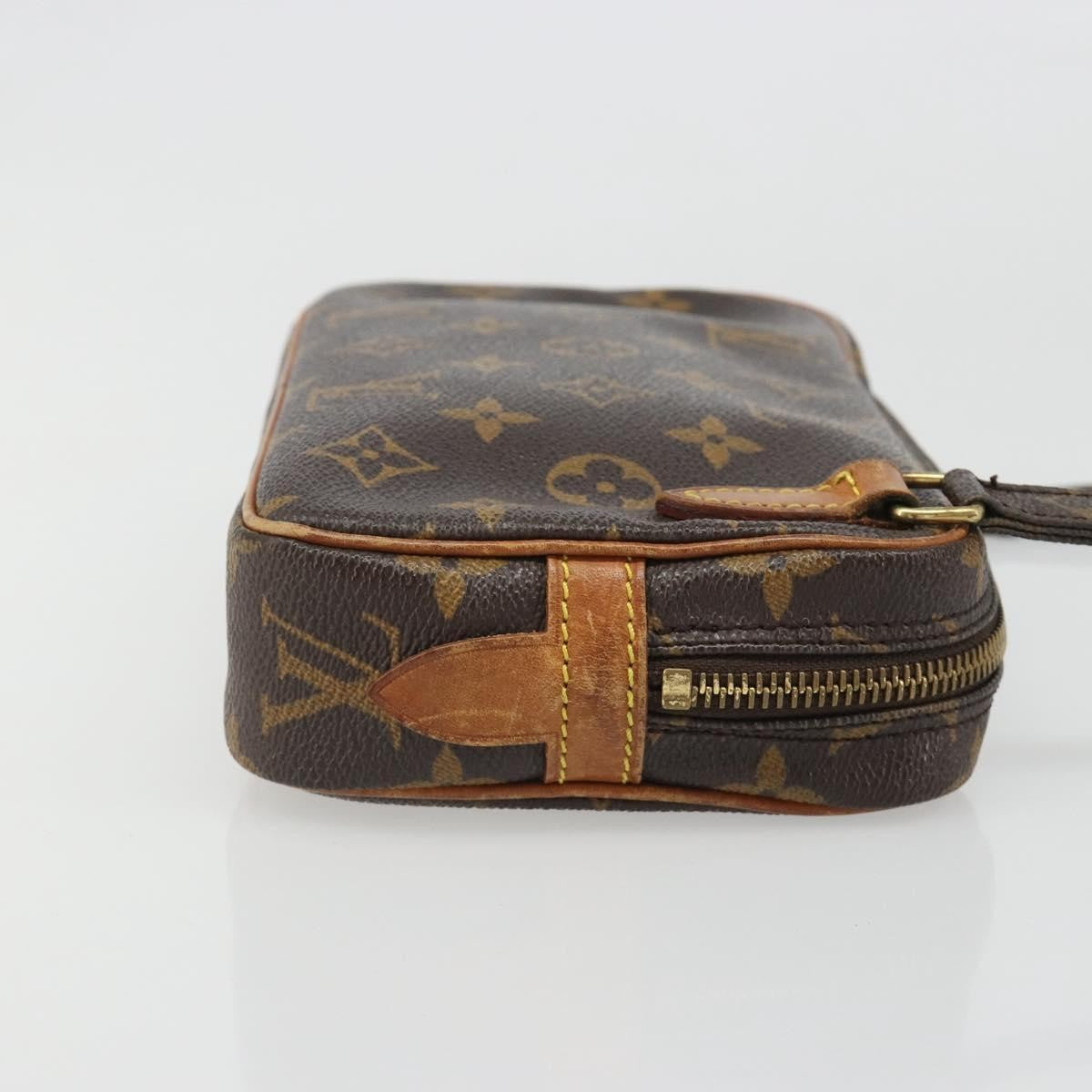 Louis Vuitton Pochette Marly Bandouliere Monogram Canvas Brown Canvas Shoulder Bag Bag (Pre-Owned)