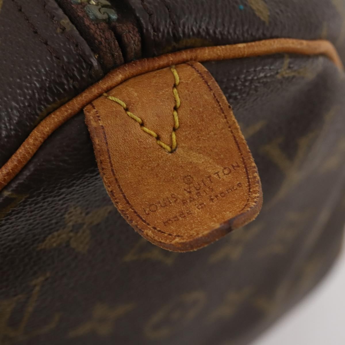 Louis Vuitton Keepall Monogram Canvas Brown Canvas Handbag (Pre-Owned)