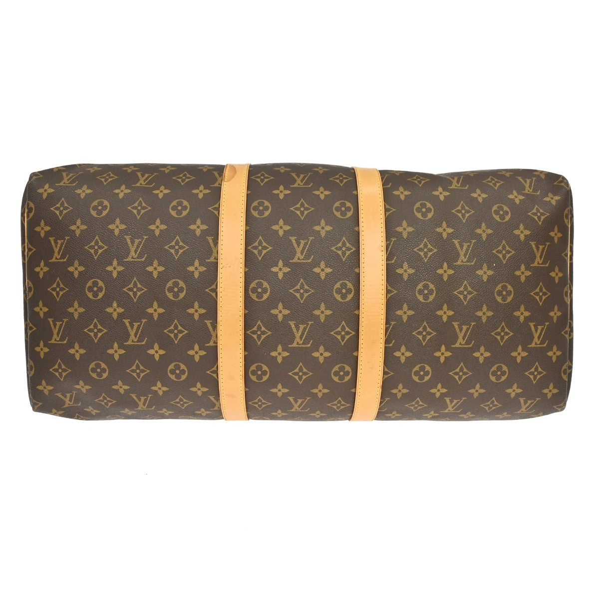 Louis Vuitton Keepall Monogram Canvas Brown Canvas Travel Bag Bag (Pre-Owned)