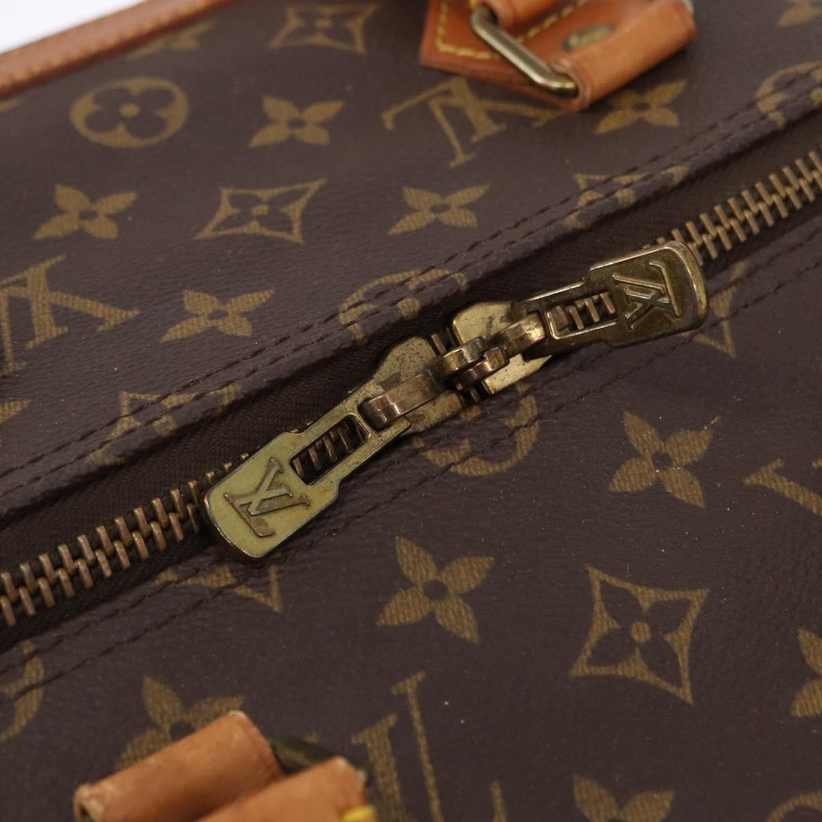 Louis Vuitton Cruiser Monogram Brown Canvas Travel Bag Bag (Pre-Owned)