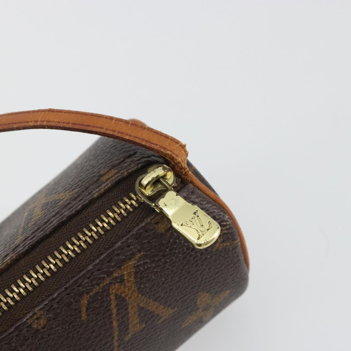 Louis Vuitton Papillon Pochette Monogram Canvas Brown Canvas Clutche & Pouche Bag (Pre-Owned)