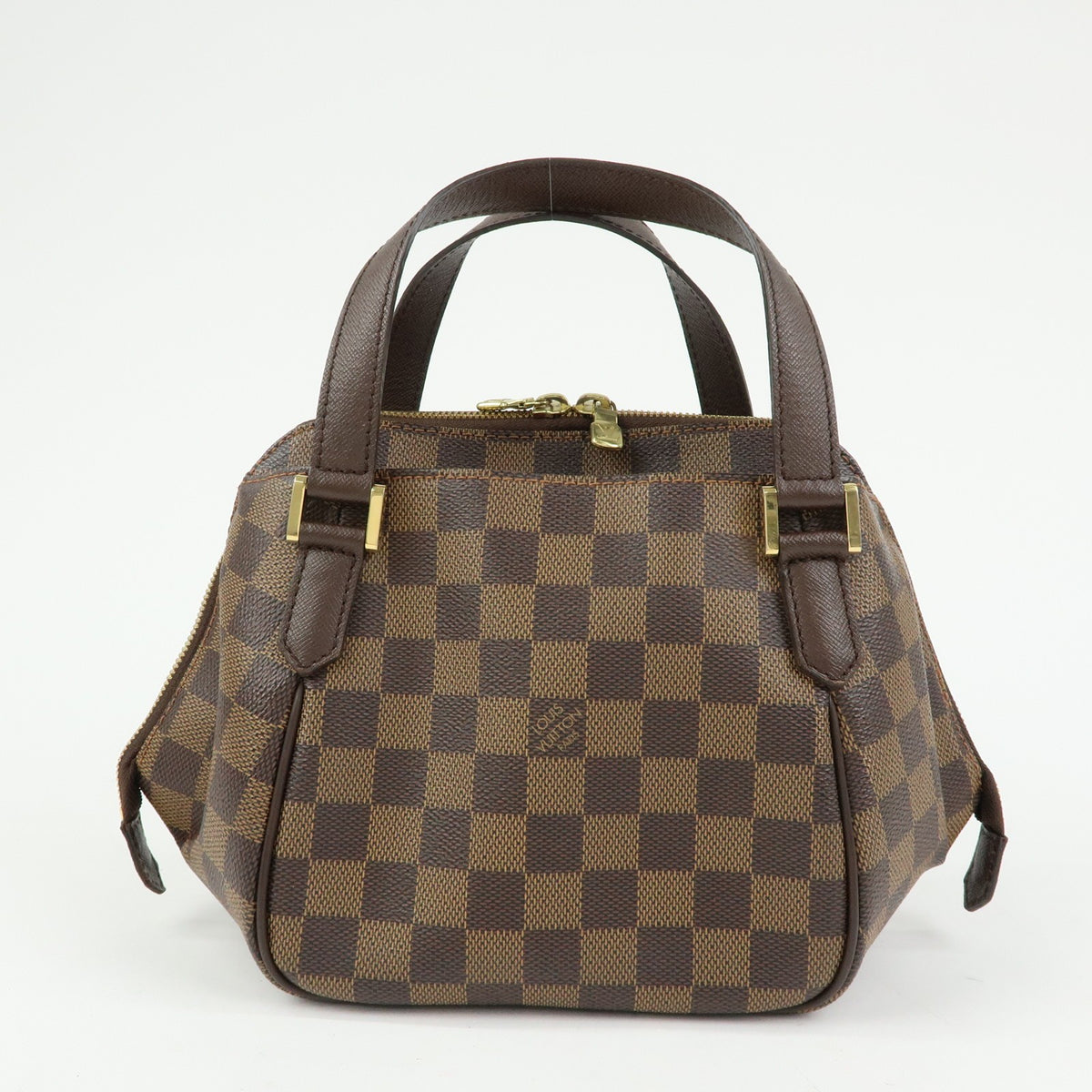 Louis Vuitton Belem Damier Brown Canvas Handbag (Pre-Owned)