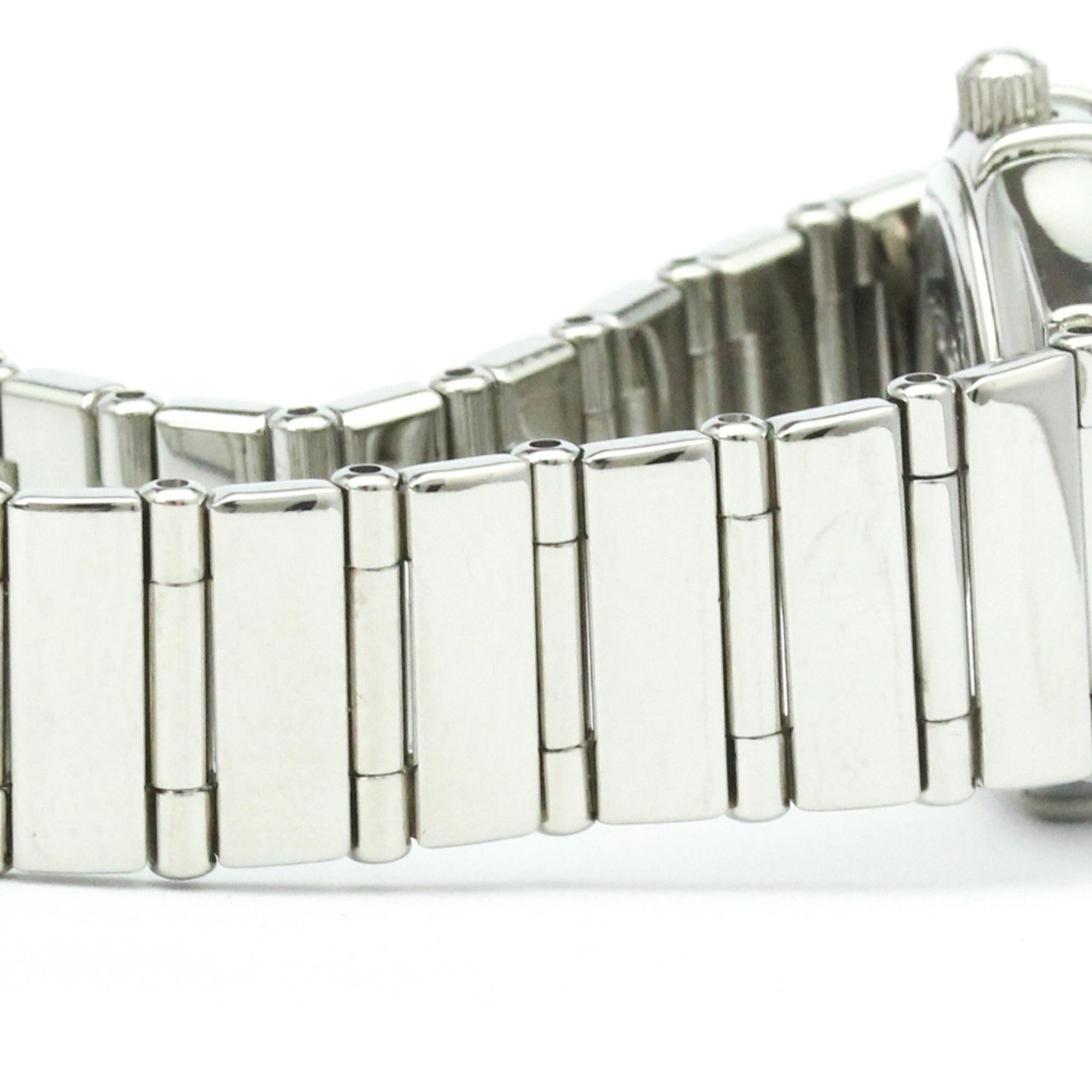Omega Constellation Quartz Stainless Steel With Diamond Markers And Mother Of Pearl Watch (Pre-Owned)