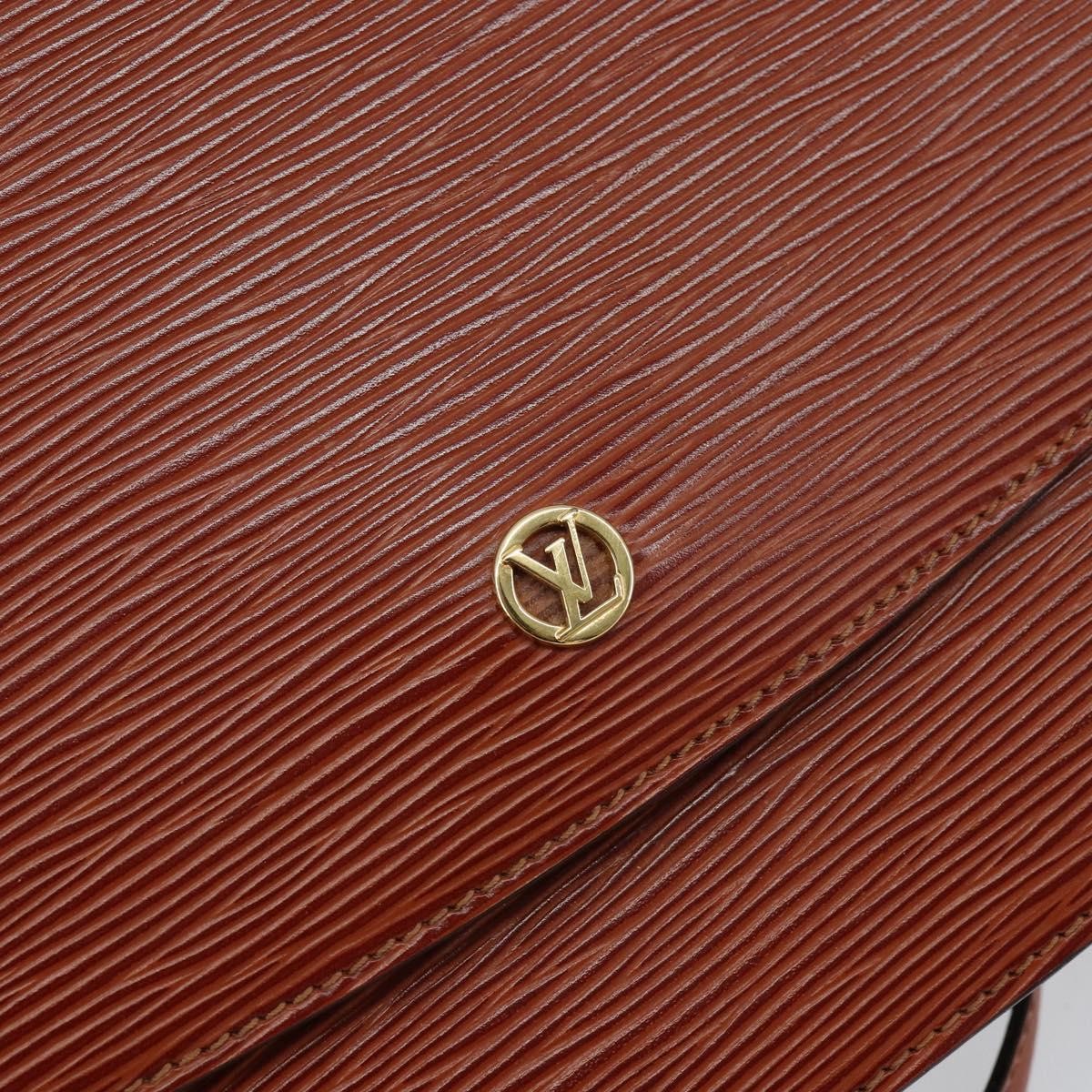 Louis Vuitton Grenelle Epi Leather Brown Leather Shoulder Bag Bag (Pre-Owned)
