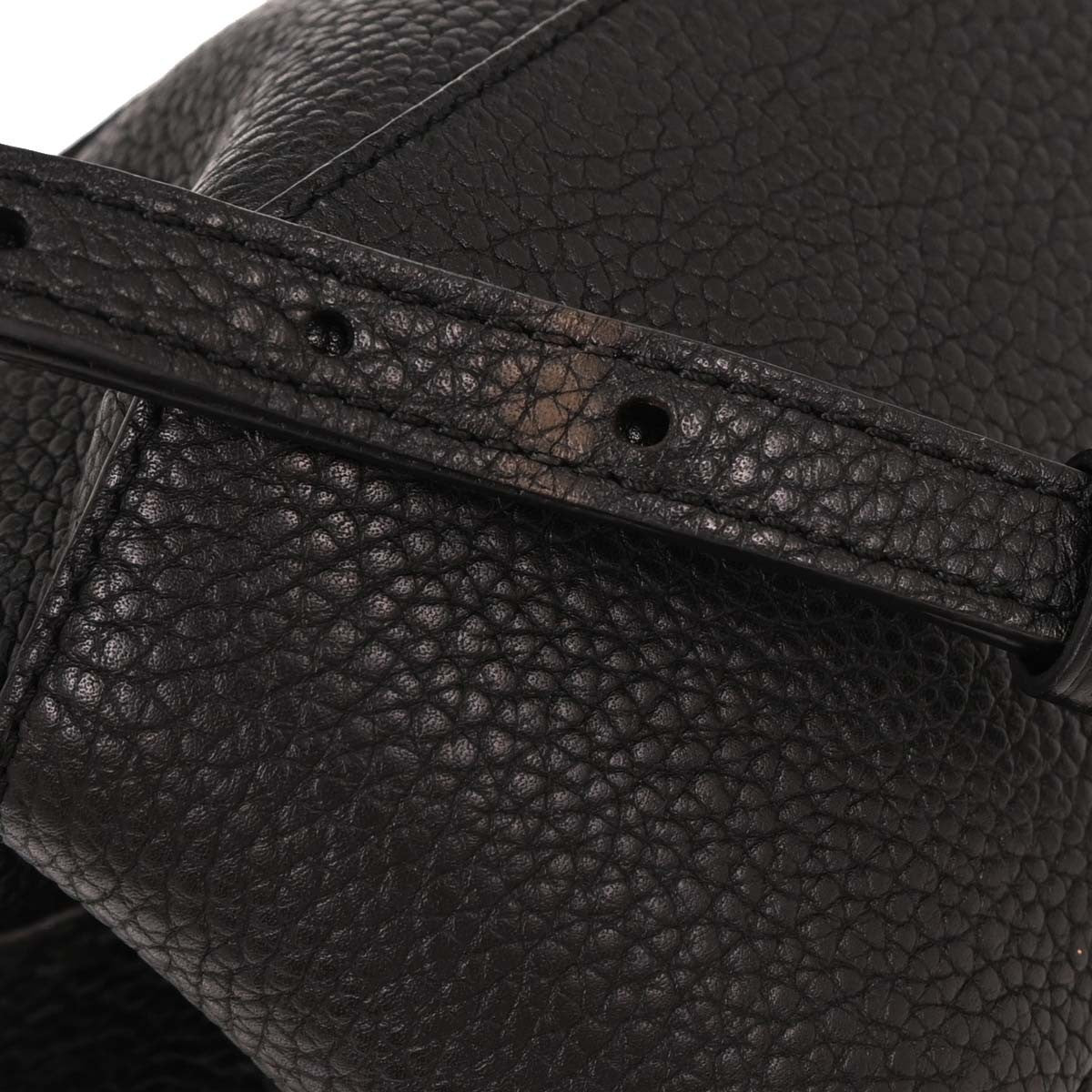 Louis Vuitton Volta Leather Black Leather Handbag (Pre-Owned)