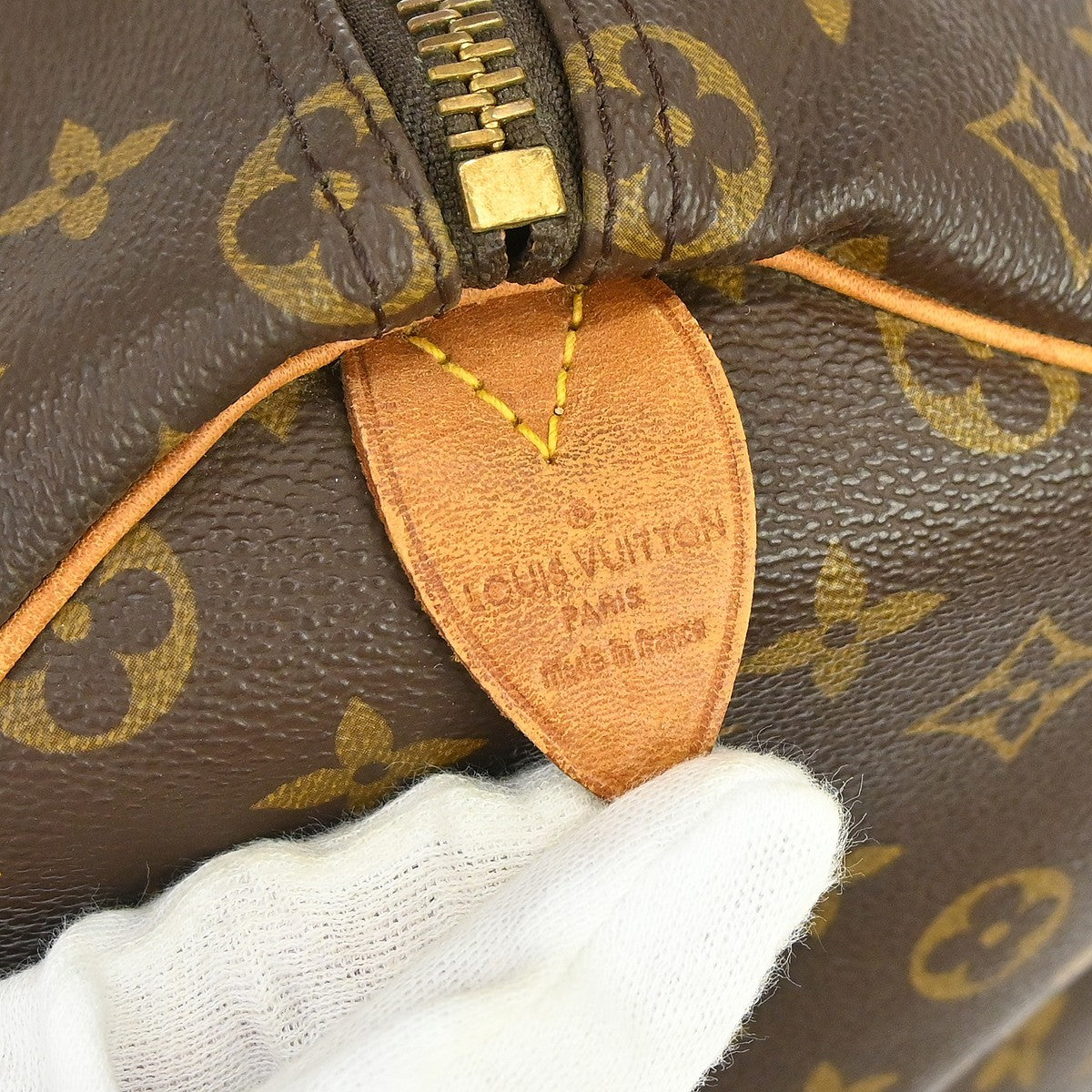 Louis Vuitton Keepall Monogram Brown Canvas Travel Bag Bag (Pre-Owned)