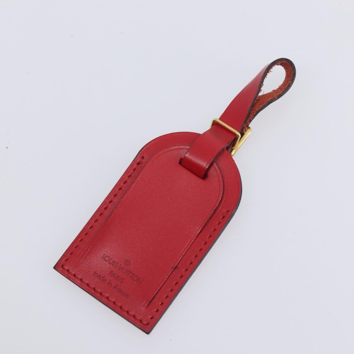 Louis Vuitton Keepall Epi Leather Red Leather Travel Bag Bag (Pre-Owned)
