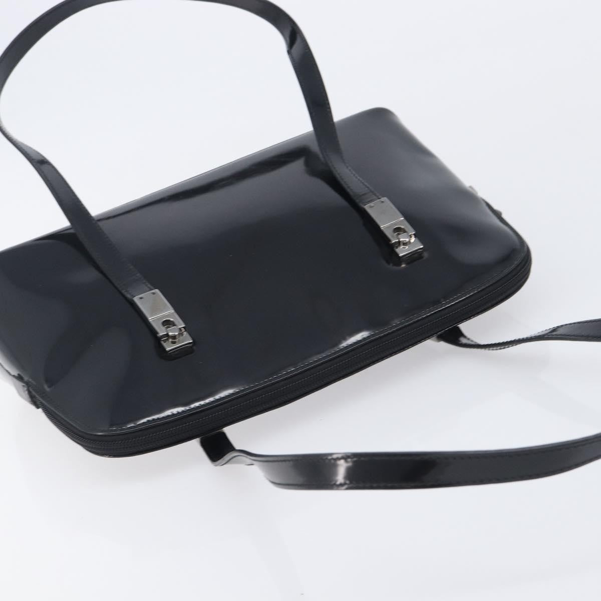 Gucci Shoulder Patent Leather Black Patent_Leather Shoulder Bag Bag (Pre-Owned)