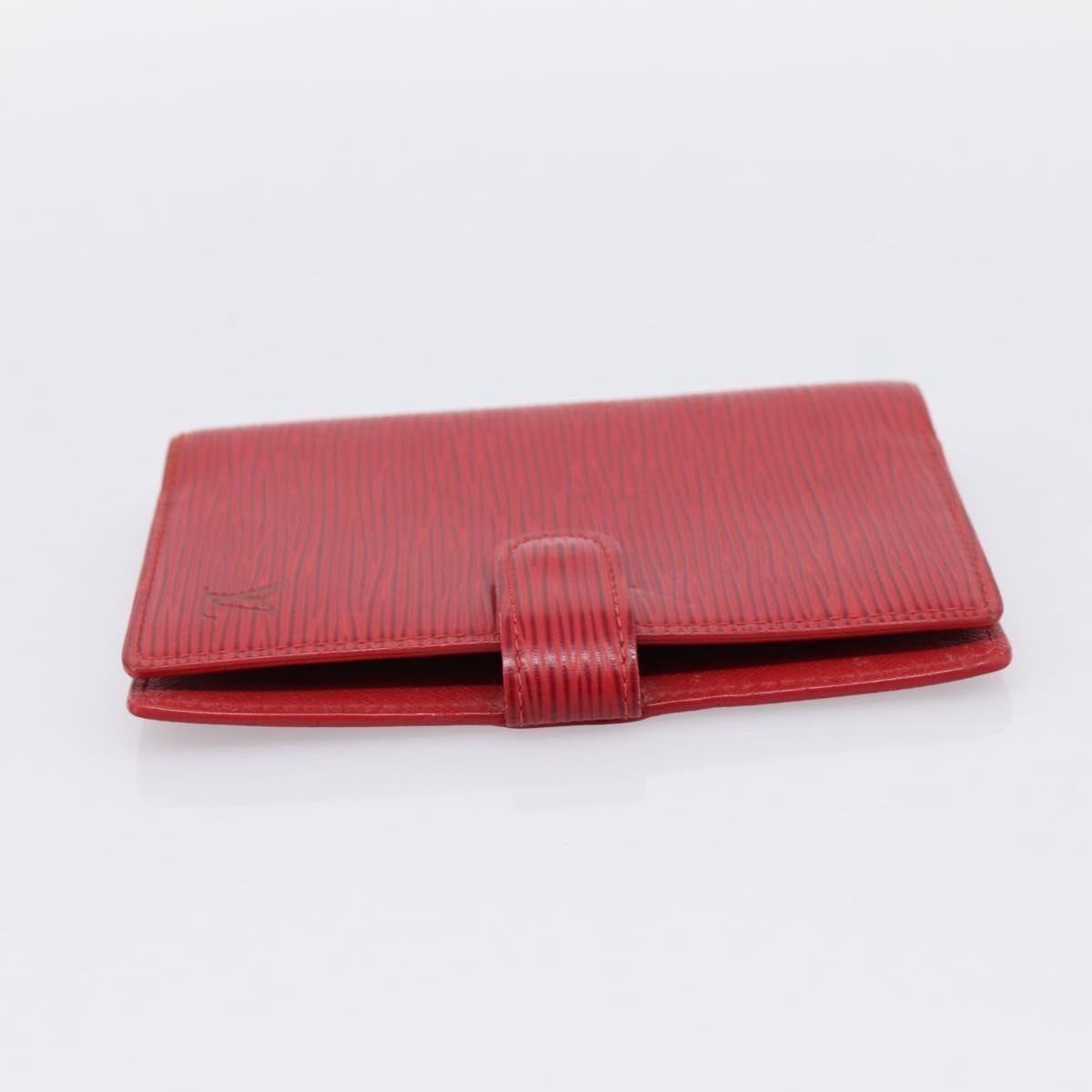 Louis Vuitton Agenda Cover Epi Red Leather Clutche & Pouche Bag (Pre-Owned)