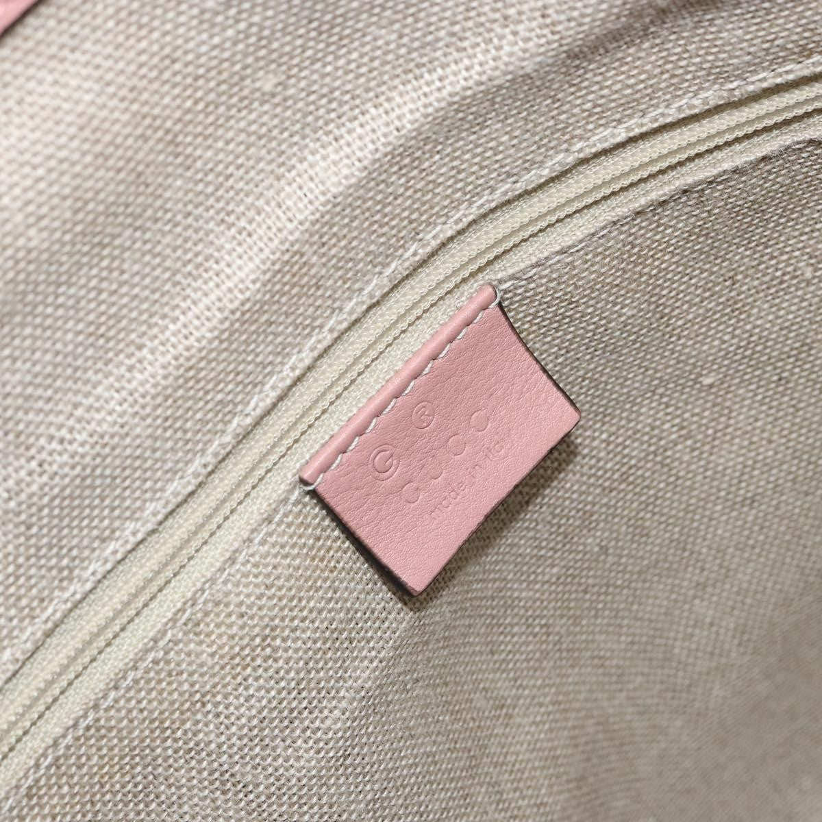 Gucci Britt Convertible Dome Satchel Microguccissima Leather Pink Leather Tote Bag Bag (Pre-Owned)