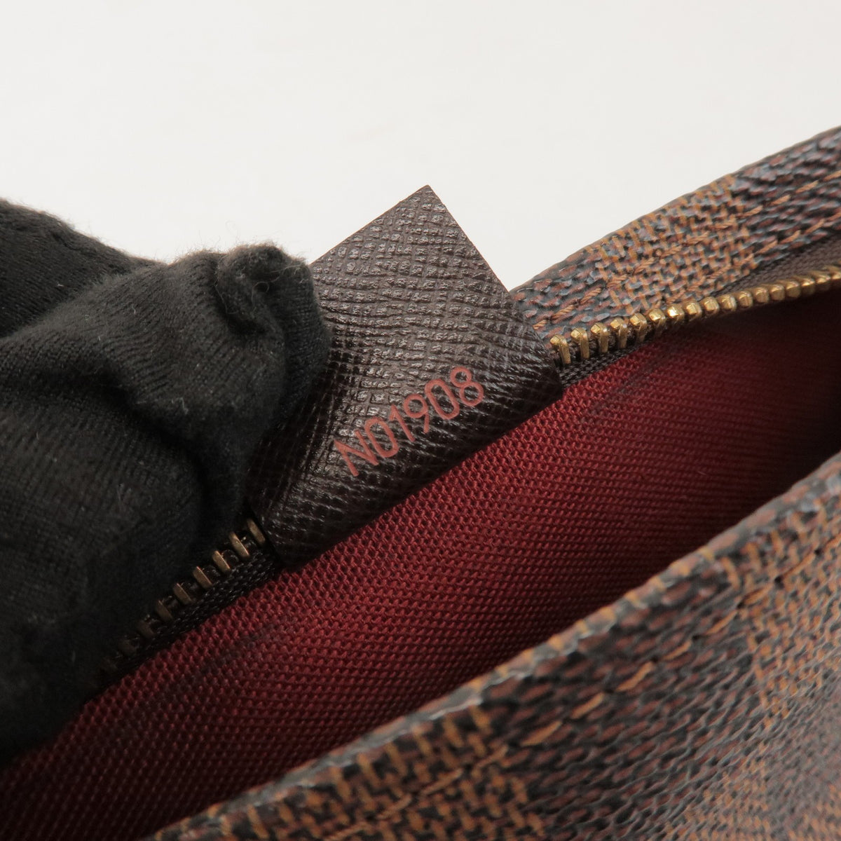 Louis Vuitton Trousse Make Up Damier Brown Canvas Clutche & Pouche Bag (Pre-Owned)