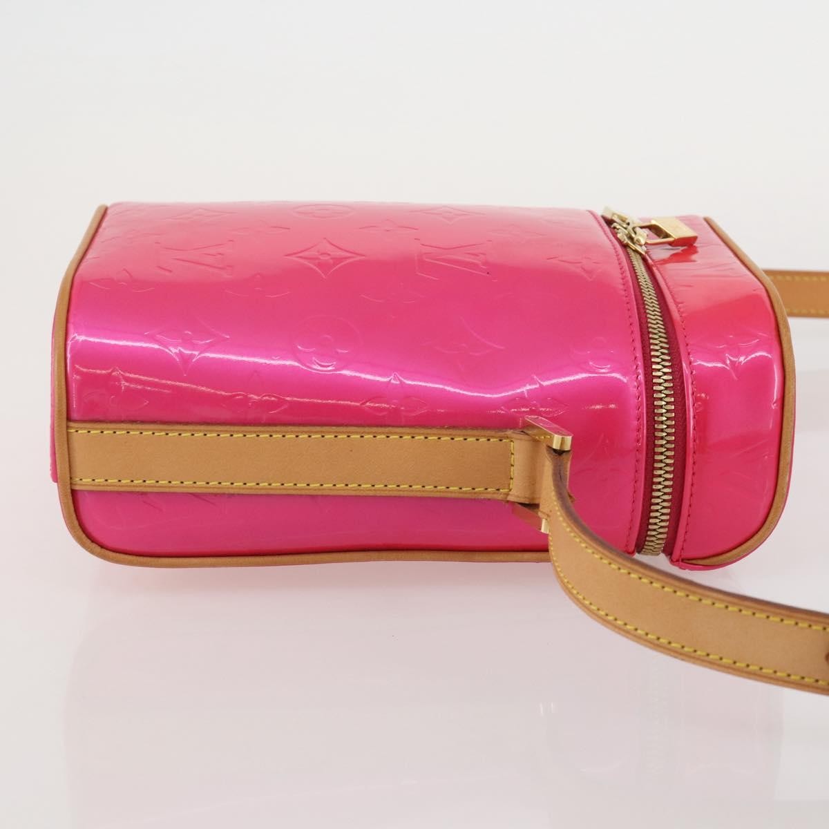 Louis Vuitton Sullivan Monogram Vernis Pink Patent_Leather Shoulder Bag Bag (Pre-Owned)