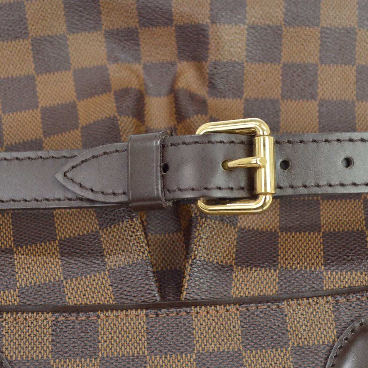 Louis Vuitton Trevi Damier Brown Canvas Handbag (Pre-Owned)