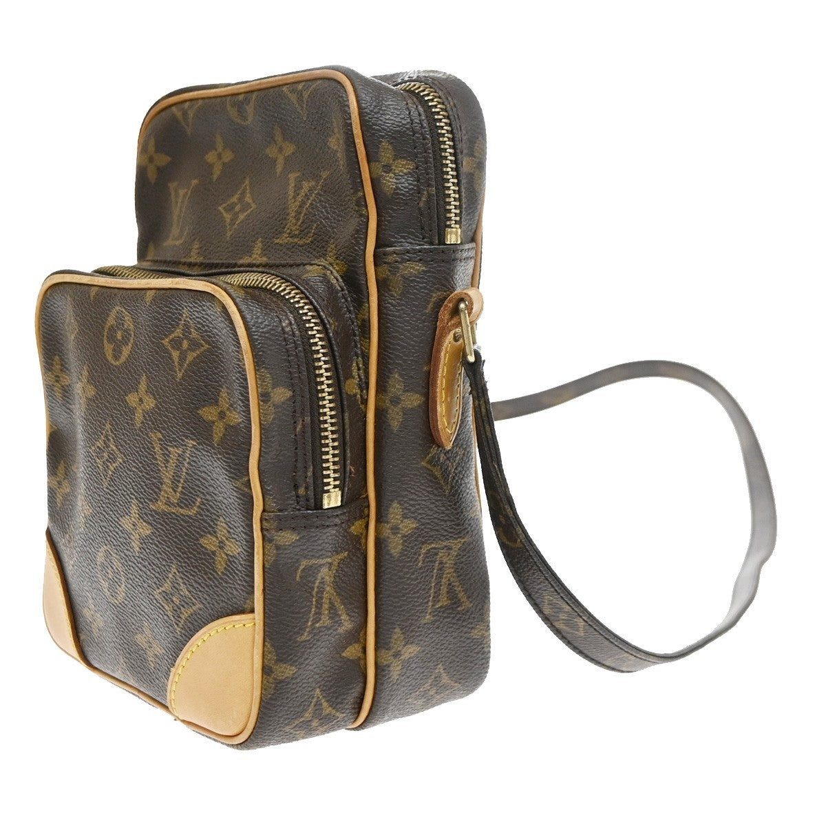Louis Vuitton Amazone Canvas Brown Canvas Shoulder Bag Bag (Pre-Owned)