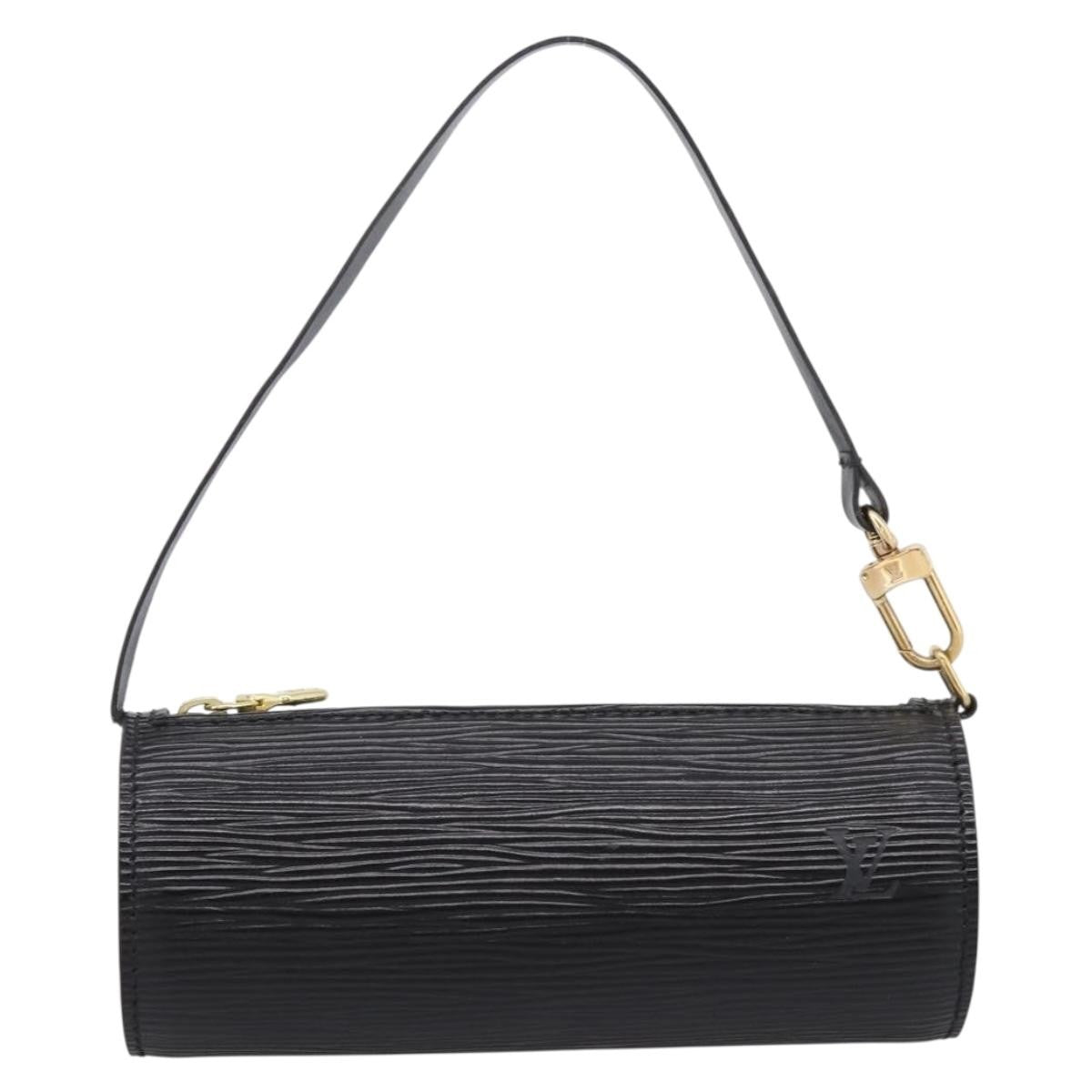 Louis Vuitton Soufflot Pochette Epi Leather Black Leather Clutche & Pouche Bag (Pre-Owned)