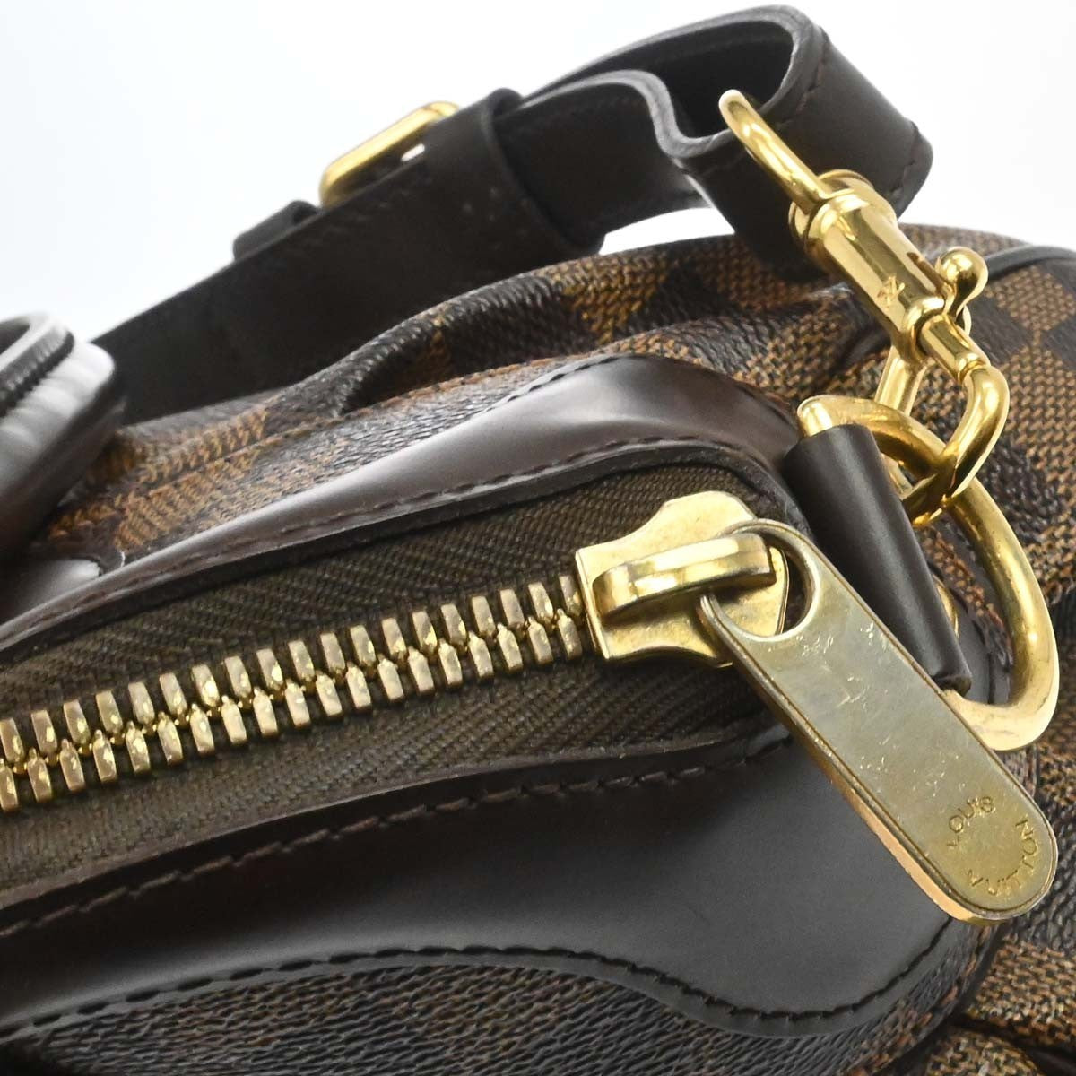 Louis Vuitton Trevi Damier Brown Canvas Handbag (Pre-Owned)