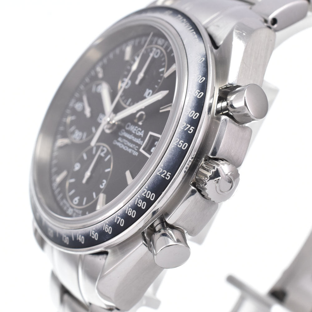 Omega Speedmaster Date Chronograph Automatic Stainless Steel Watch (Pre-Owned)