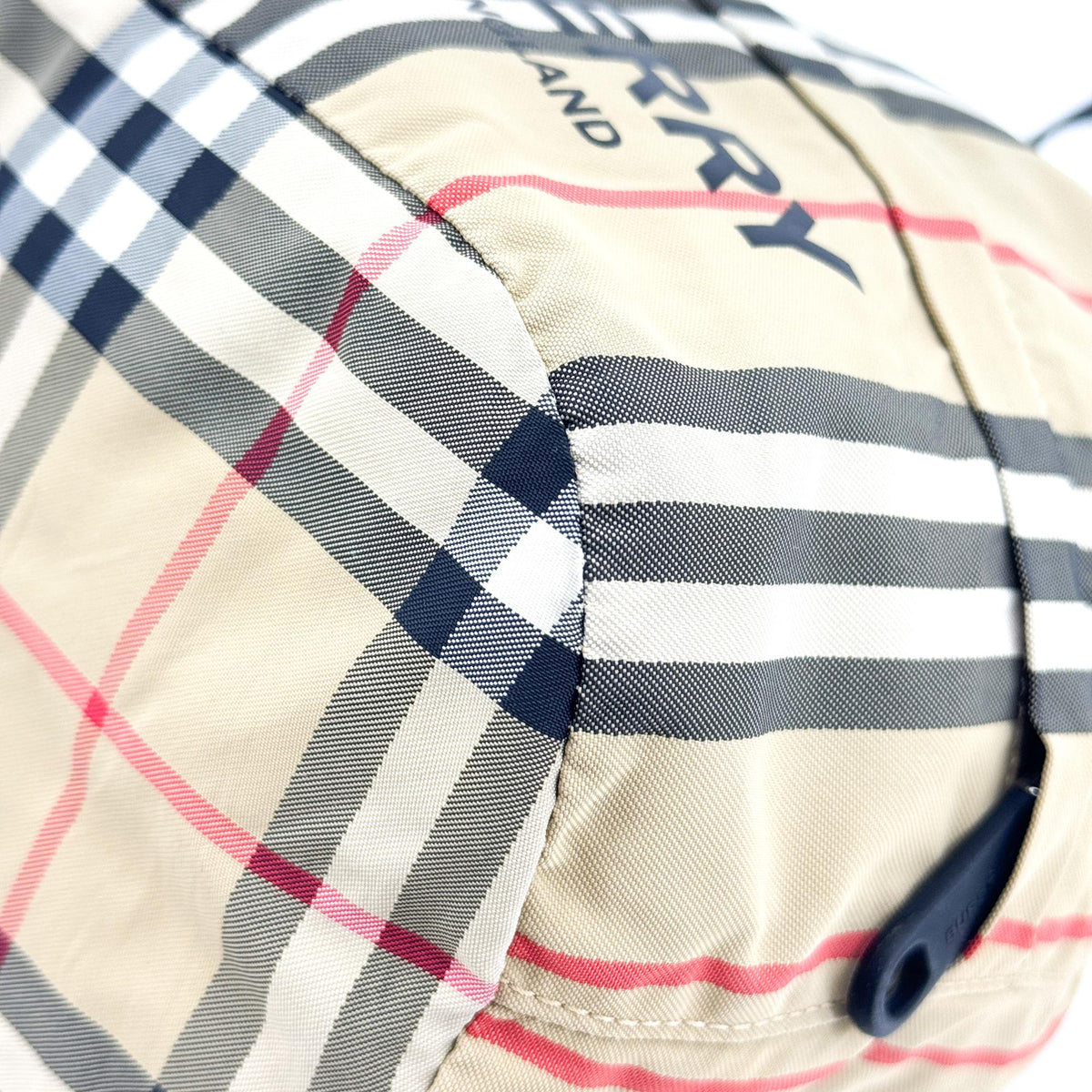 Burberry Phoebe Drawstring Camo Canvas Beige Nylon Clutche & Pouche Bag (Pre-Owned)