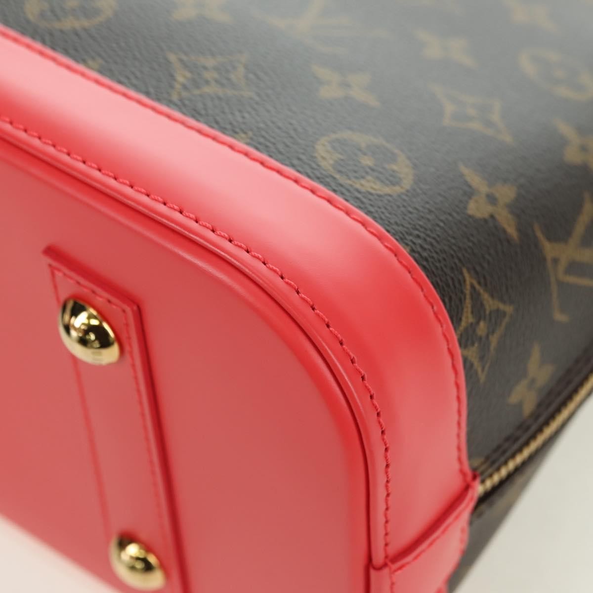 Louis Vuitton Alma Monogram Canvas Multicolour Canvas Handbag (Pre-Owned)